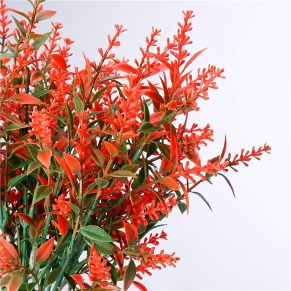 8 Bundles Artificial Lavender Flowers Outdoor UV Resistant Fake Flowers No Fade - Picture 7 of 7